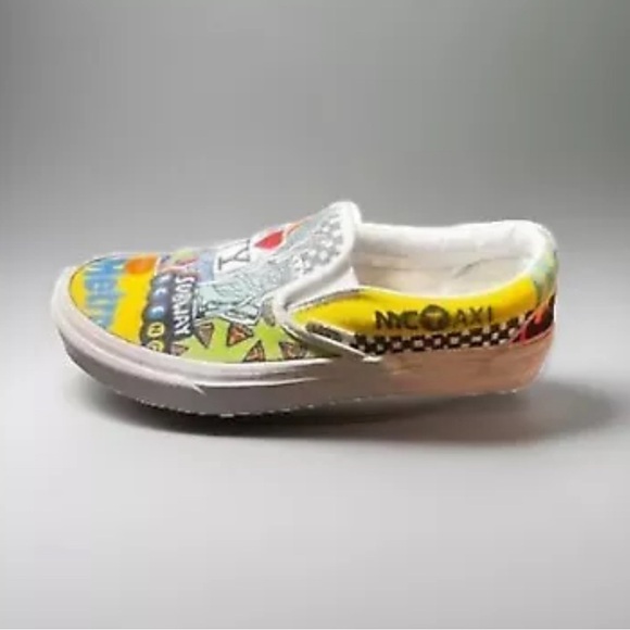 Custom NYC/Grateful Dead Graffiti Vans Size 7.5 - Picture 3 of 7